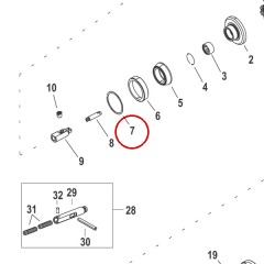 Mercury - Shim Set - Quicksilver - 15-8M0063269