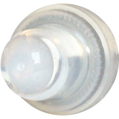 Blue Sea - Push Button Reset Only Circuit Breaker Boot - Clear - Rubber cover