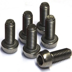 M6 x 16mm Titanium reduced head socket cap allen screws - bolts  (6)