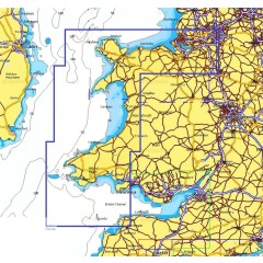 Navionics Plus Small 570 CARD - Liverpool to Gower - Wales CHART - Micro SD