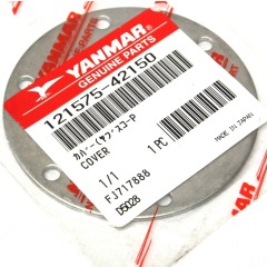 Genuine YANMAR Water Pump Cover Plate -  2GMF - 3GMF - 2QM20 -  121575-42150