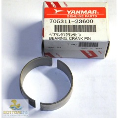 YANMAR - Big End Bearing - Shell -  Connecting Rod Bearing - 1GM - 1GM10 - 2GM - 3GM - 705311-23600