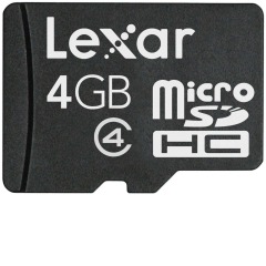 Lexar Micro SD Card 4GB - Class 4