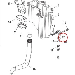 Mercury - PIN Dowel - Quicksilver - 17-892228