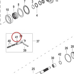 Mercury - Locator Pin - Quicksilver - 17-8M0084245