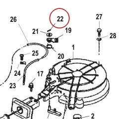 Mercury - COTTER PIN - Quicksilver - 18-81502611