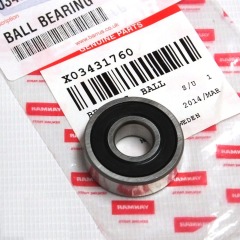 Genuine YANMAR Water Pump Ball Bearing - YM series - X03431760