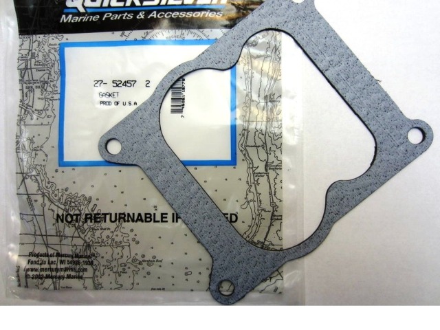 Genuine Mercury MerCruiser GM V8 4BBL Carburettor Gasket - Carb - 27 ...