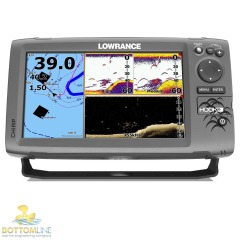 Lowrance Hook-4x with Mid High Downscan Skimmer Transducer - 000