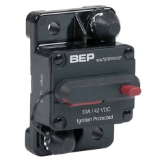 BEP - CIRCUIT BREAKER HD 30A SWITCHABLE RESET Surface Mount - 185030FDSP