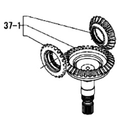 Yanmar - Gear Set SD60 - 196460-04700
