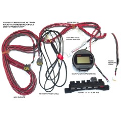YAMAHA Tachometer - Digital network Rigging Kit - Hub - Outboard - Cables etc