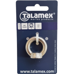Talamex - Eye Nut 8mm - 316 Stainless  - 73.107.008