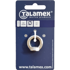 Talamex - Eye Nut 6mm - 316 Stainless  - 73.107.006