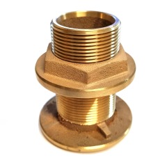 Bronze Through Hull Fitting - Inclined 1-1/2