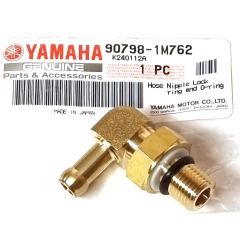 YAMAHA 90 Degree Hose Fitting - for Fuel Filter Up to 300hp - 90798-1M764