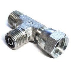 Mercury Compatible - FITTING TEE (9/16-18 ORFS) Hydraulic Steering