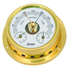 Talamex - BARO/THERMO/HYGROMETER POLISHED BRASS 125/100MM - 21.421.134