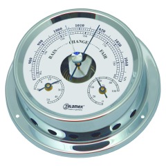 Talamex - BARO/THERMO/HYGROMETER CHROMED BRASS 125/100MM - 21.421.144