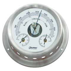 Talamex - BARO/THERMO/HYGROMETER STAINLESS STEEL 125/100MM - 21.421.148