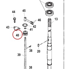 Mercury - BUSHING - Quicksilver - 23-161762