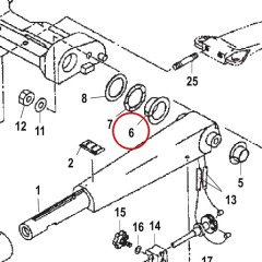 Mercury - Bushing - Quicksilver - 23-8518581