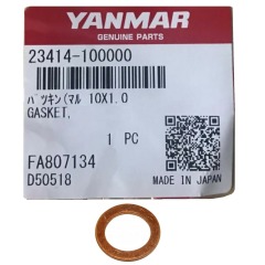 YANMAR Copper washer 23414-100000 - GM series 1GM 2GM 3GM Oil system