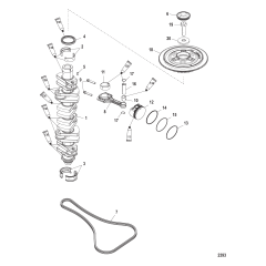 Crankshaft, Pistons and Connecting Rods