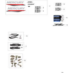 Decals Top Cowl - Serial #0R991813 and Above
