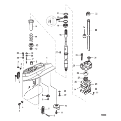 Gear Housing Driveshaft-1.92:1 Gear Ratio