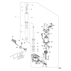 Power Trim/Tilt Components