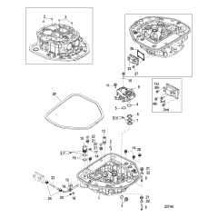 Oil Pump/Adaptor Plate-Upper