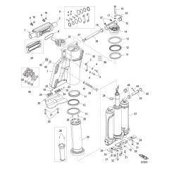 Power Trim/Transom Assembly