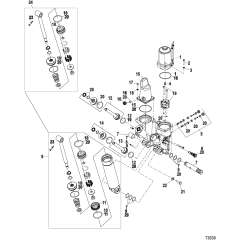 Power Trim Components Plastic Motor Housing