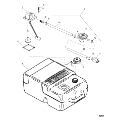 Fuel Tank Assembly (6.6 Gallon) 25L (US-EPA Complaint)