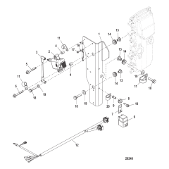 Ignition Coil Mounting 1C104423/0P560349 and Below