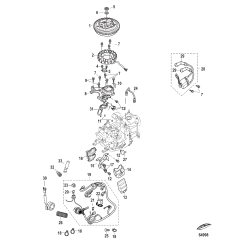 Flywheel, ECU, Wiring Harness