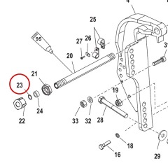 Mercury - O-RING (.583 x .103) - EFI - 25-29619