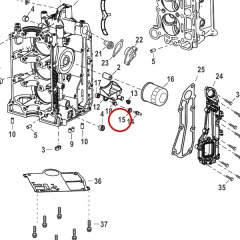 Mercury - GROMMET - Quicksilver - 25-881305002