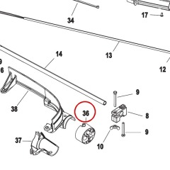 Mercury - GROMMET Hose Cable - Quicksilver - 25-896641