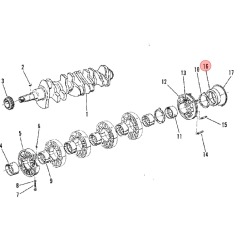 MerCruiser - Rear Crank Seal - Quicksilver - 26-811385