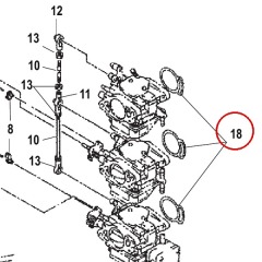 Mercury - GASKET - Quicksilver - 27-802807