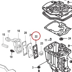Mercury - GASKET - Quicksilver - 27-895148001