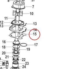 Mercury - GASKET Water Pump Base - Quicksilver - 27-8M0146938
