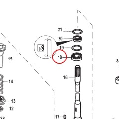 Mercury - Bearing Assembly - Quicksilver - 30-16128T02