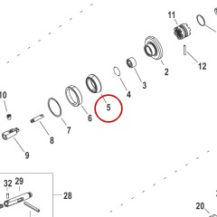 Mercury - Roller Bearing Assembly - Quicksilver - 31-8M0057724