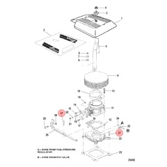 MerCruiser - SCREW (.312-18 x 1.250) - EFI MPI 5.0L 5.7L 6.2L - 10-74824