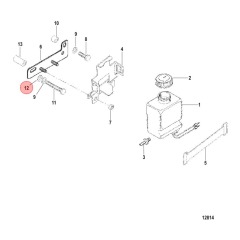 Mercury - WASHER (.406 x .734 x .063) - MPI EFI 4.3L 5.0L 5.7L - 12-20553