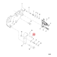 MerCruiser Diesel - PIN (.250 x 1.13) - EFI MPI 4.3L 5.0L 5.7L D4.2L 6.2L - 17-68402