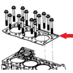 Shire - Cylinder Head Gasket - 15 20CB - 3M78030019